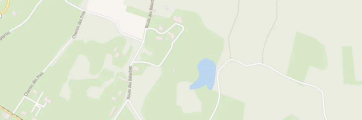 Plan du 44 Rte des Bélerbes à Payrignac