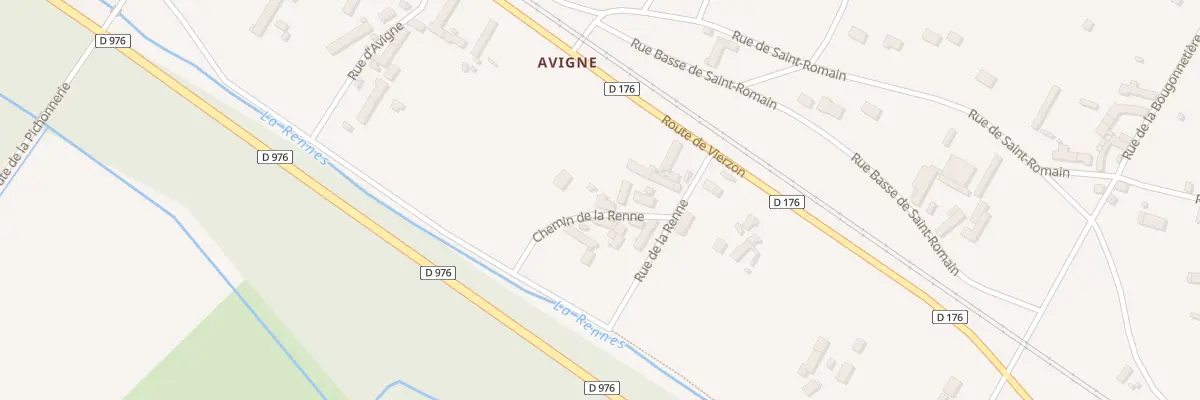 Plan du 5 Chem de la Renne à Thésée