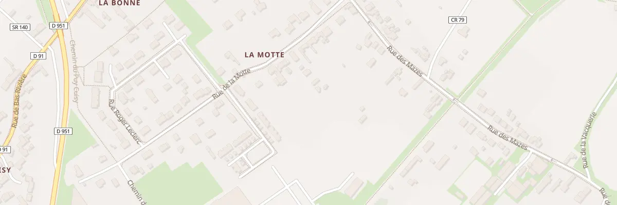 Plan du 26 Rue de la Motte à Blois