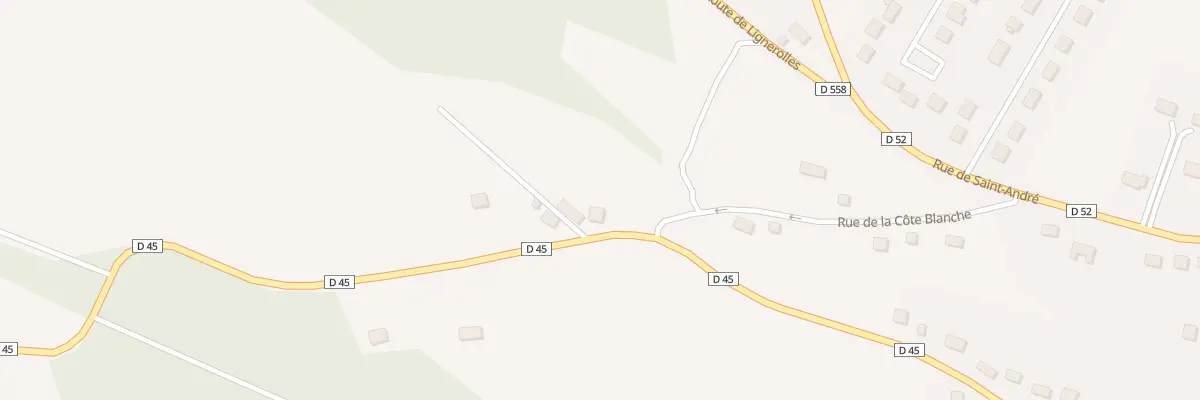 Plan du 58 Rte de Nonancourt à Marcilly-sur-Eure
