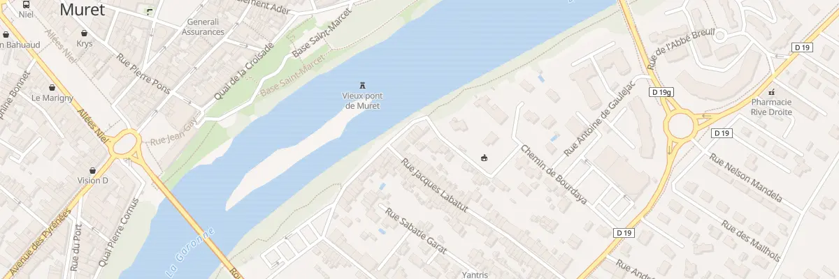 Plan du 24 Quai Saint Marcet à Muret