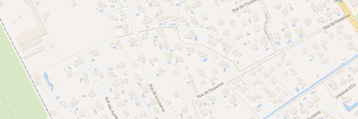 Plan du 26T Rue Passerive à Tournefeuille