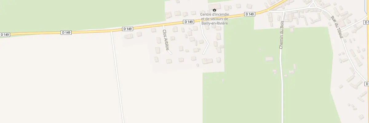 Plan du 6 Clos l’Arbitre à Bailly-en-Rivière