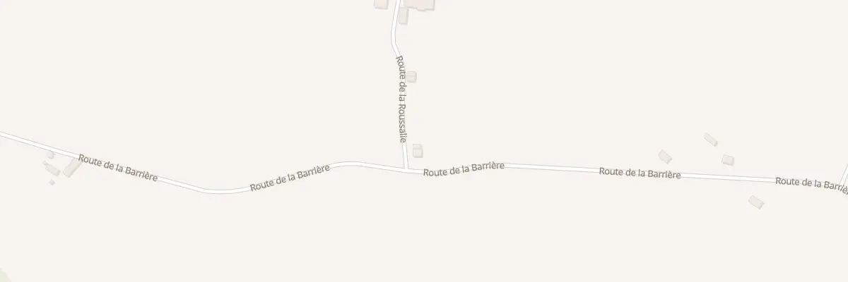 Plan du 736 Rte de la Barrière à Concèze