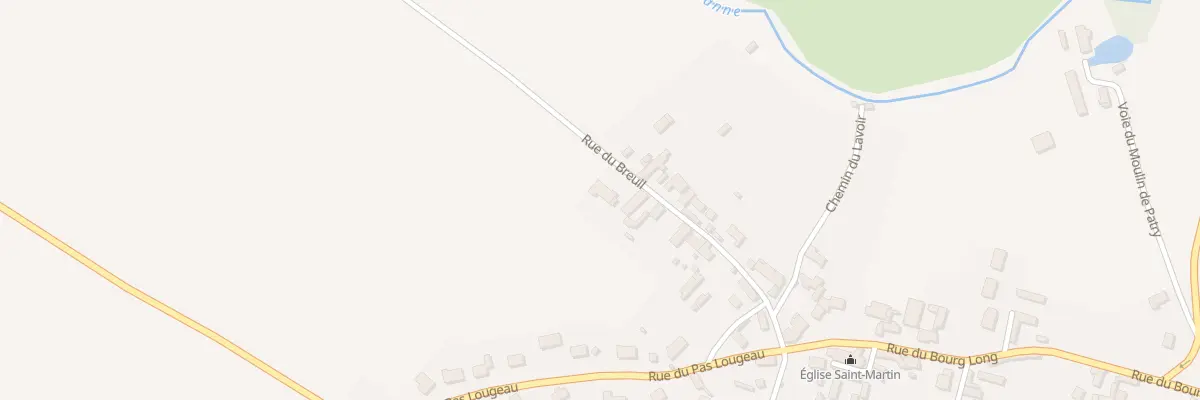 Plan du 13 Rue du Breuil à Trizay-lès-Bonneval