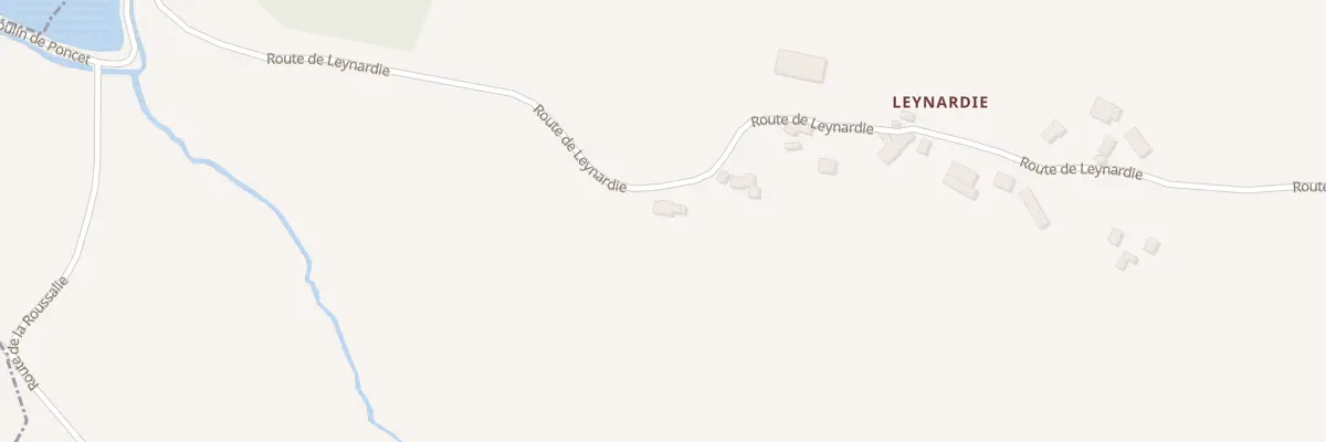 Plan du 5227 Leynardie à Concèze