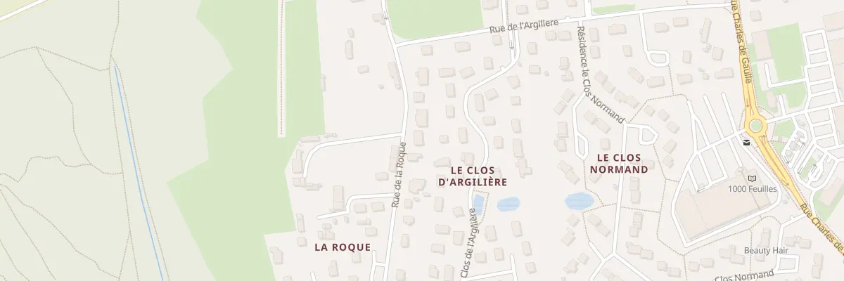 Plan du 17 Rue de la Roque au Val d’Hazey
