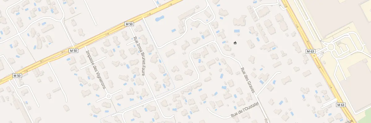 Plan du 36 Rue des Graves à Tournefeuille