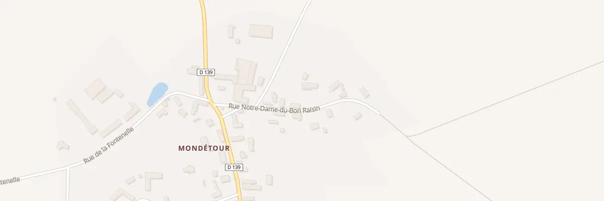 Plan du 9 Rue Notre Dame du Bon Raisin au Boullay-les-Deux-Églises