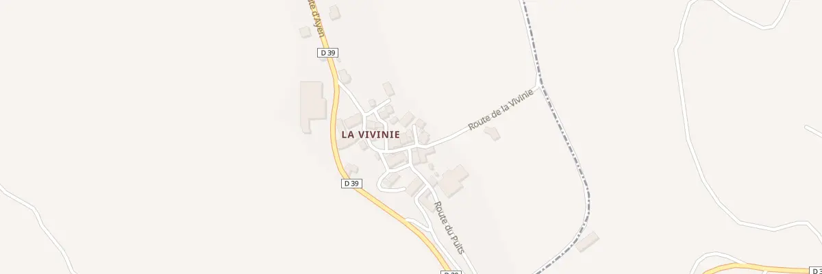 Plan du 5560 La Vivinie à Juillac