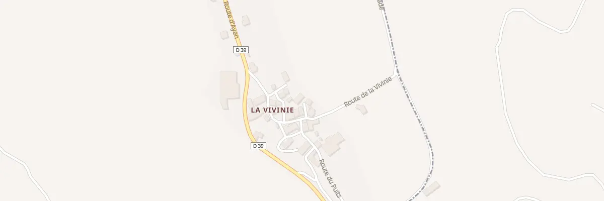 Plan du 5561 La Vivinie à Juillac