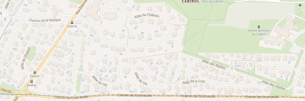 Plan du 27 All du Château à Colomiers