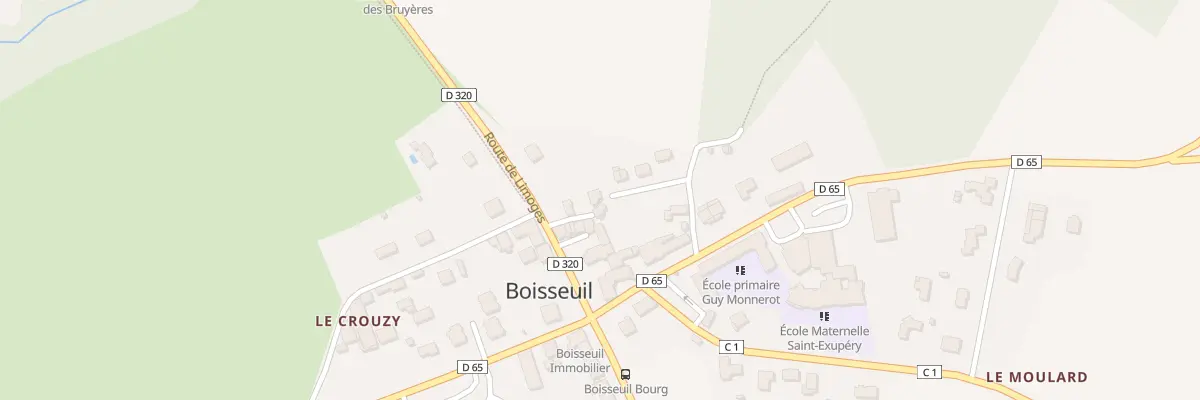 Plan du 10 Imp du Chemin de Gascour à Boisseuil