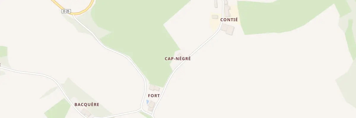 Plan du 5 Saint Pe à Canens