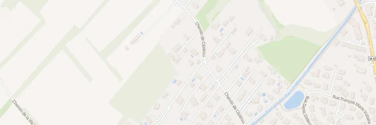Plan du 73 Rue de Cézérou à Cugnaux