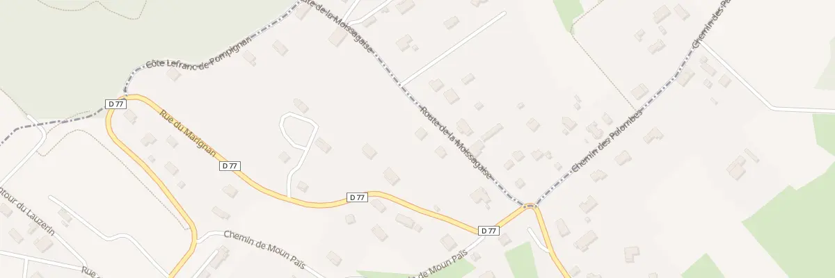 Plan du 5 Rte de la Moissagaise à Saint-Rustice