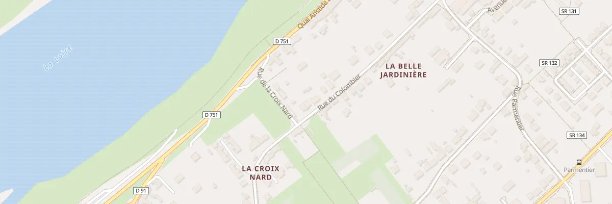 Plan du 29 Rue du Colombier à Blois