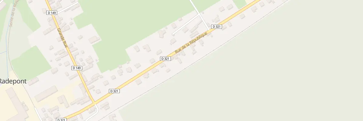 Plan du 1501 Rue de la Republique à Radepont