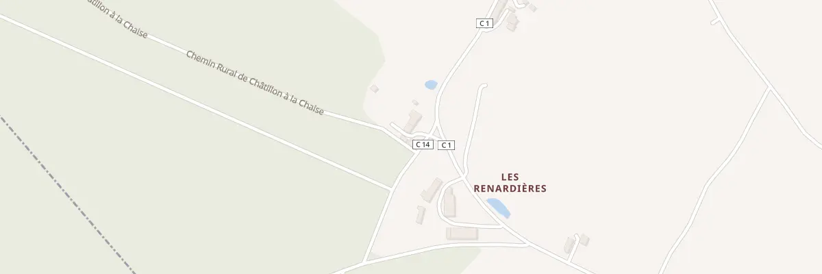 Plan du 5166 Les Renardieres à Villegouin