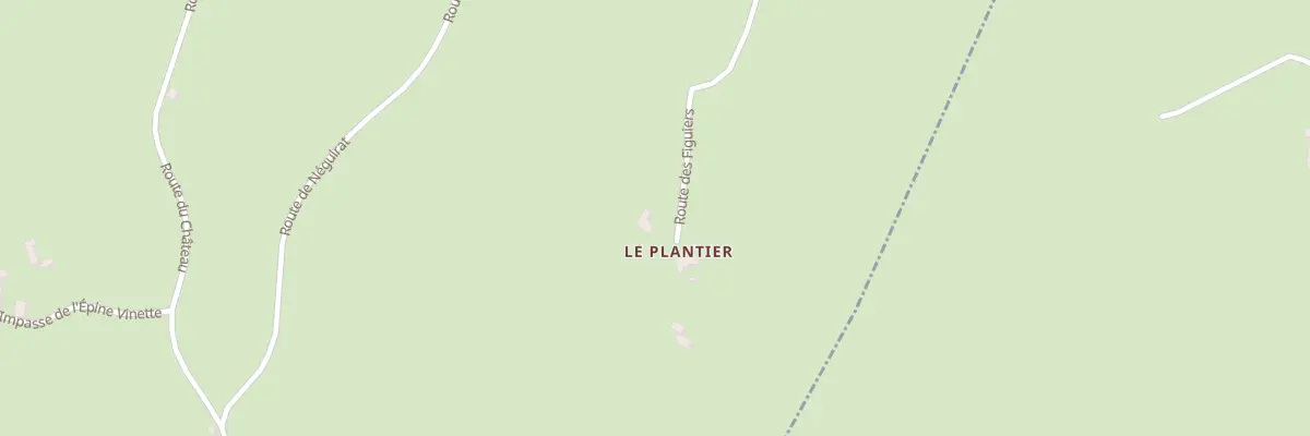 Plan du 698 Rte des Figuiers à Terrasson-Lavilledieu