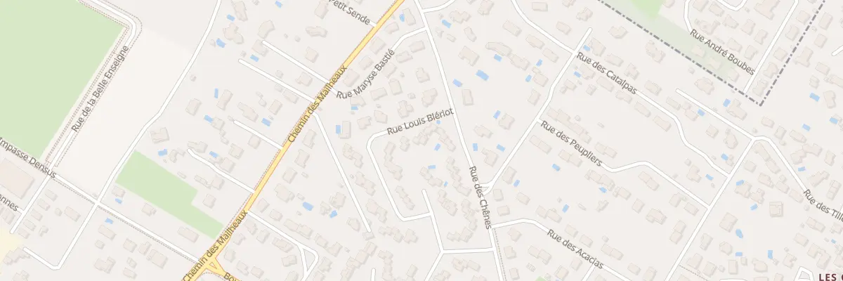 Plan du 24 Rue Louis Bleriot à Villeneuve-Tolosane