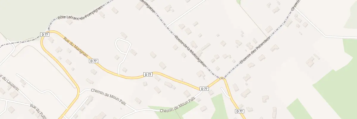 Plan du 5 Rte de la Moissagaise à Saint-Rustice