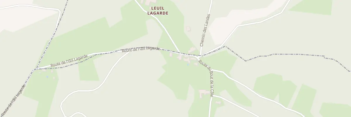 Plan du 1450 Leuil Lagarde à Carlux