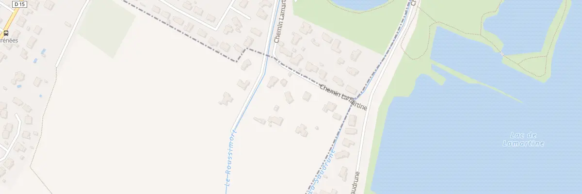 Plan du 560 Che Lamartine à Seysses