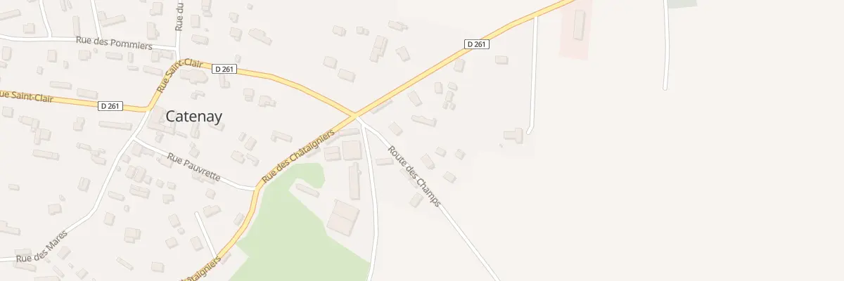 Plan du 55 Rte des Champs à Catenay