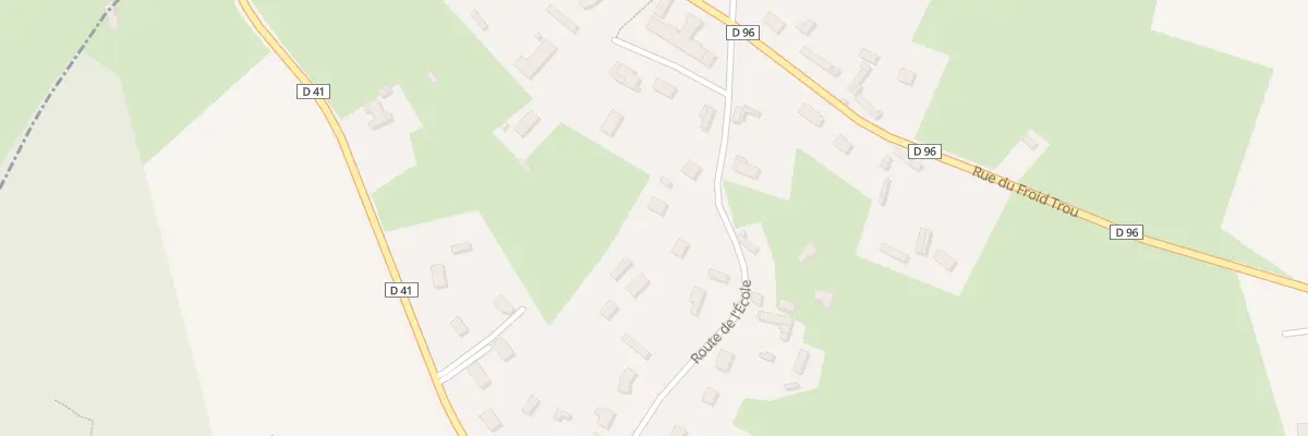 Plan du 5000 Rte de l’Ecole à Montérolier