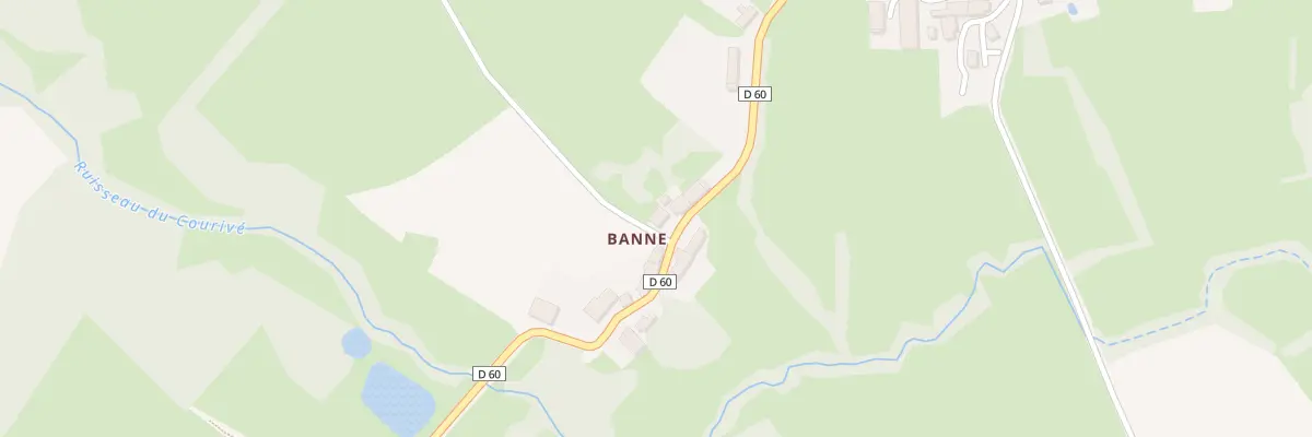 Plan du 5 Banne à Cromac