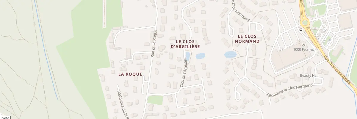 Plan du 24 Lot Clos de l’Argiliere au Val d’Hazey