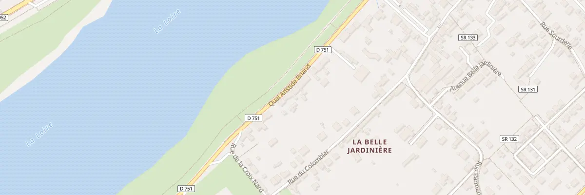 Plan du 26B Quai Aristide Briand à Blois