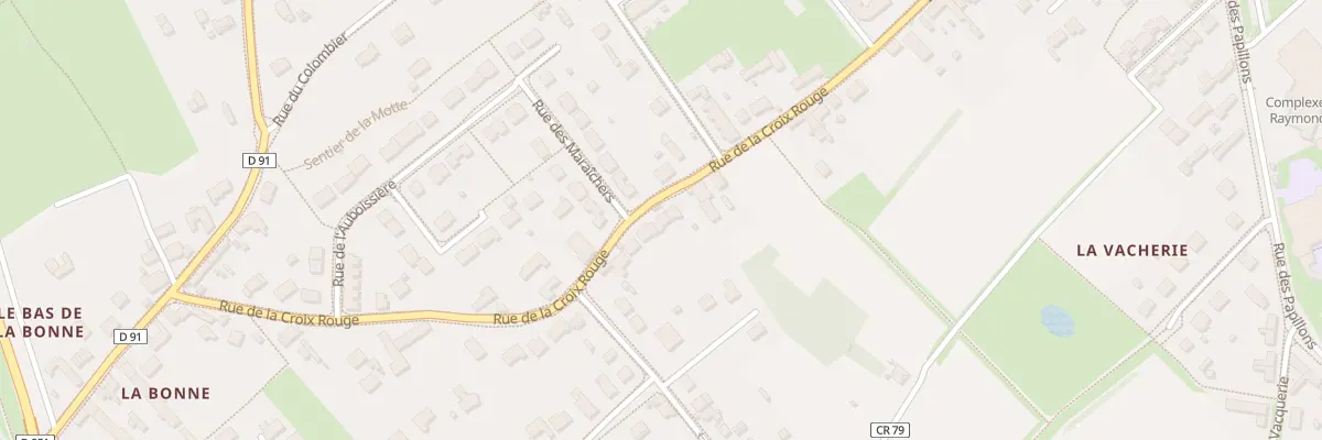 Plan du 70 Rue de la Croix Rouge à Blois