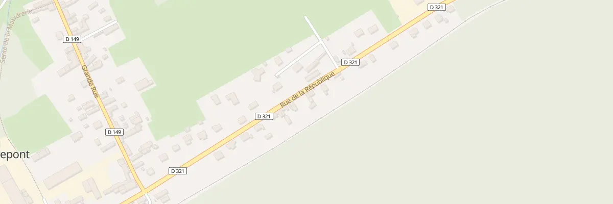 Plan du 1459 Rue de la Republique à Radepont