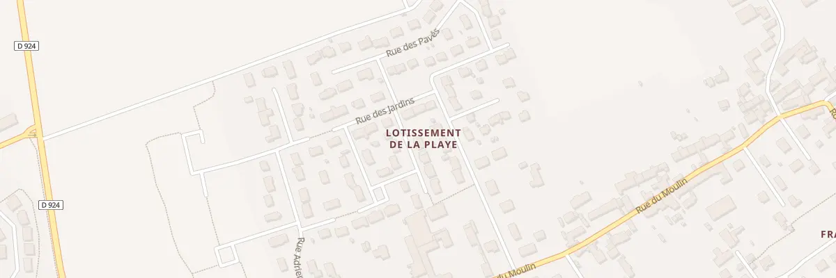 Plan du 1 Rue André Lecomte à Villebarou