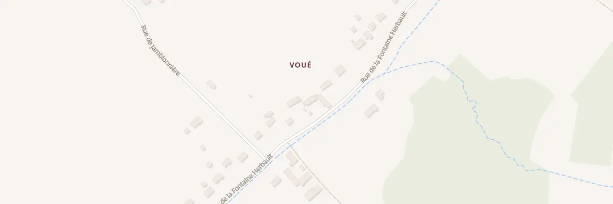 Plan du 48 Rue de la Fontaine Herbault à Thésée
