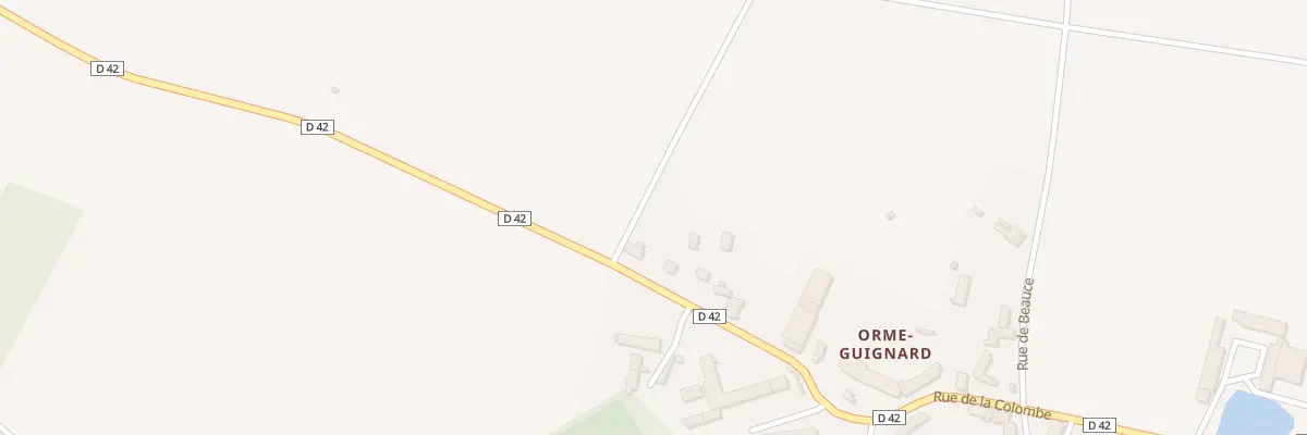 Plan du 1 Rue de la Colombe à Moisy