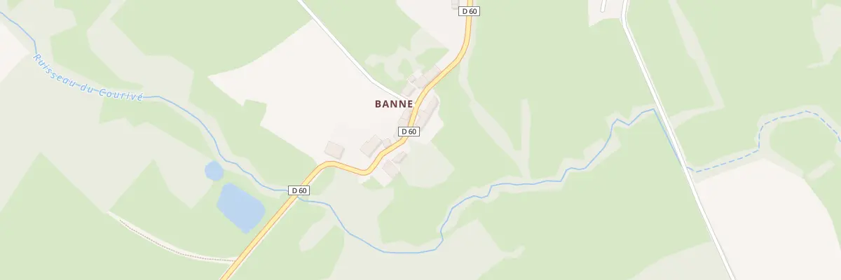 Plan du 5030 Banne à Cromac