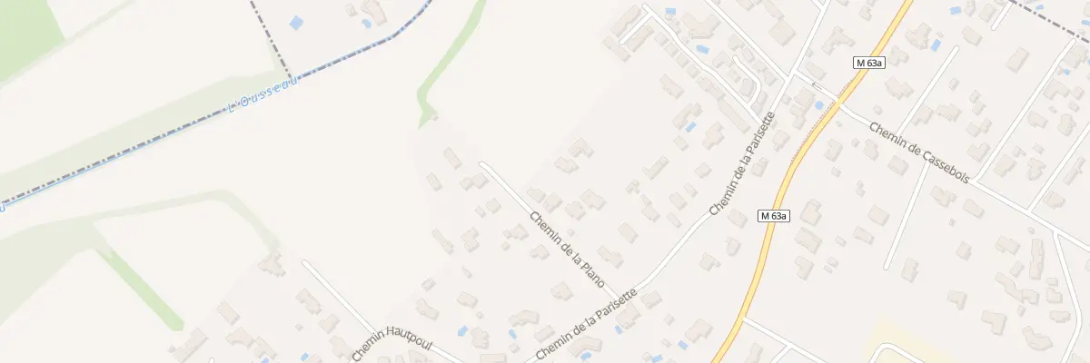 Plan du 6 Che de la Plano à Cugnaux