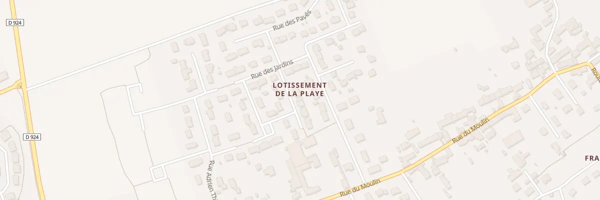 Plan du 1T Rue André Lecomte à Villebarou