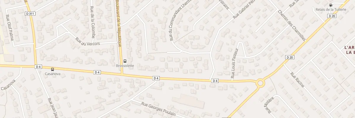 Plan du 7 Rue du Cdt Lherminier à Vernouillet