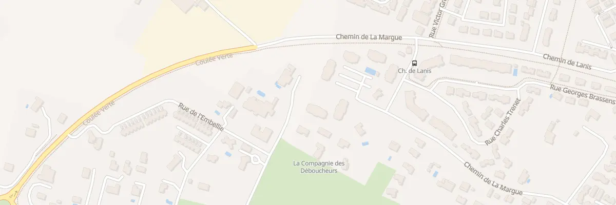 Plan du 745 Cc de la Margue à Montauban