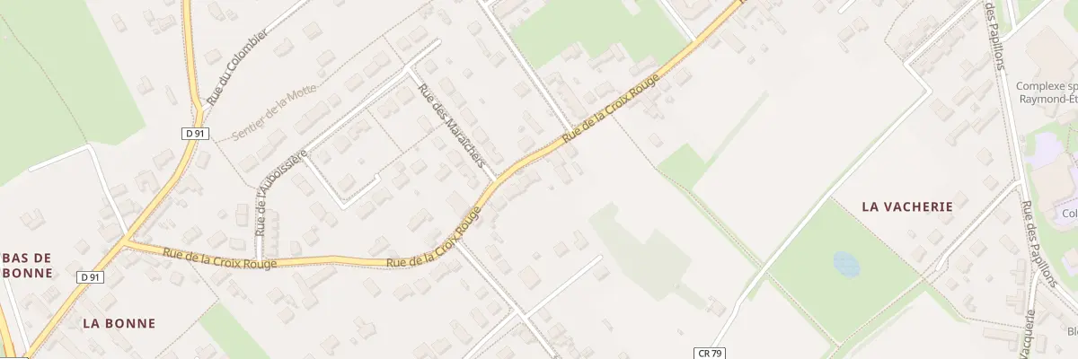 Plan du 68 Rue de la Croix Rouge à Blois