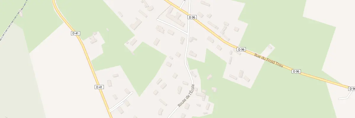 Plan du 310 Rte de l’Ecole à Montérolier