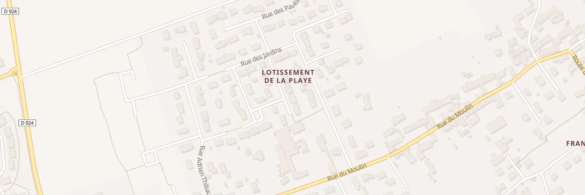 Plan du 3B Rue André Lecomte à Villebarou
