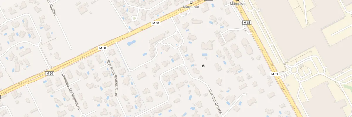 Plan du 30 Rue des Graves à Tournefeuille