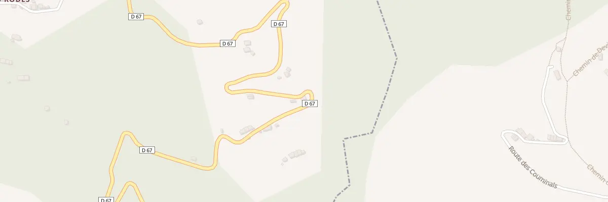 Plan du 67B Moundet à Biert