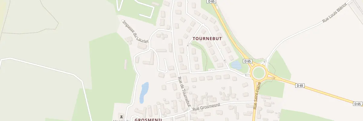 Plan du 43 Res Tournebut au Val d’Hazey