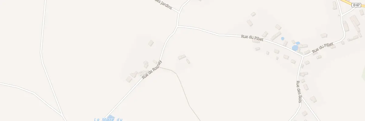 Plan du 19 Rue de Rosney à Boisset-les-Prévanches